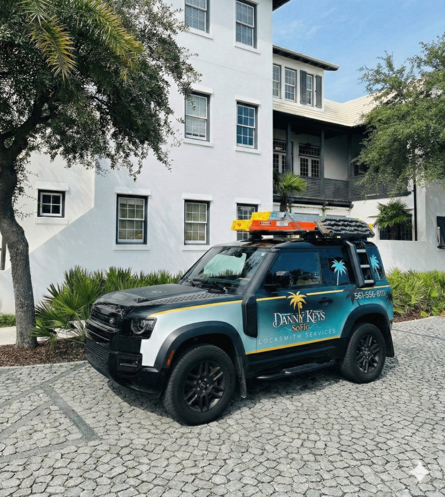 Danny Keys SoFlo service vehicle